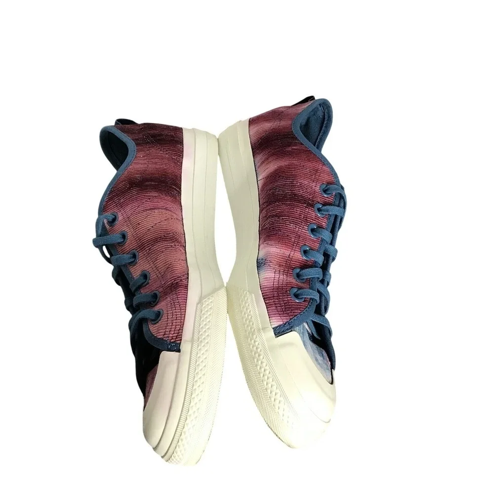 Adidas Nizza Corduroy Tie Dye‎ Low Top Sneakers Women Sz 7 Blue Pink White